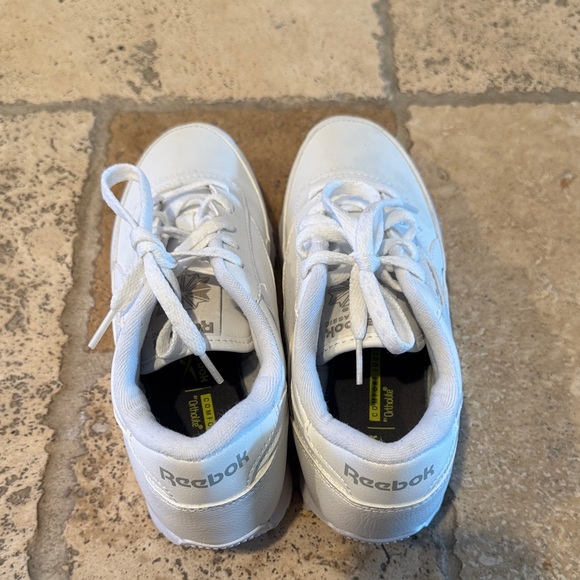 Reebok Classic White Athletic Shoes - Picture 2 of 8